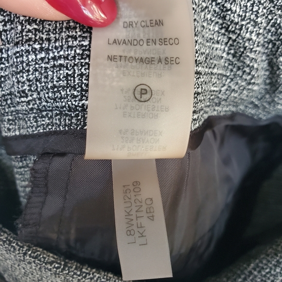 KARL Lagerfield Pull On Slacks w/ Tie Belt Plus Size! 14 Like NEW! - Picture 10 of 10